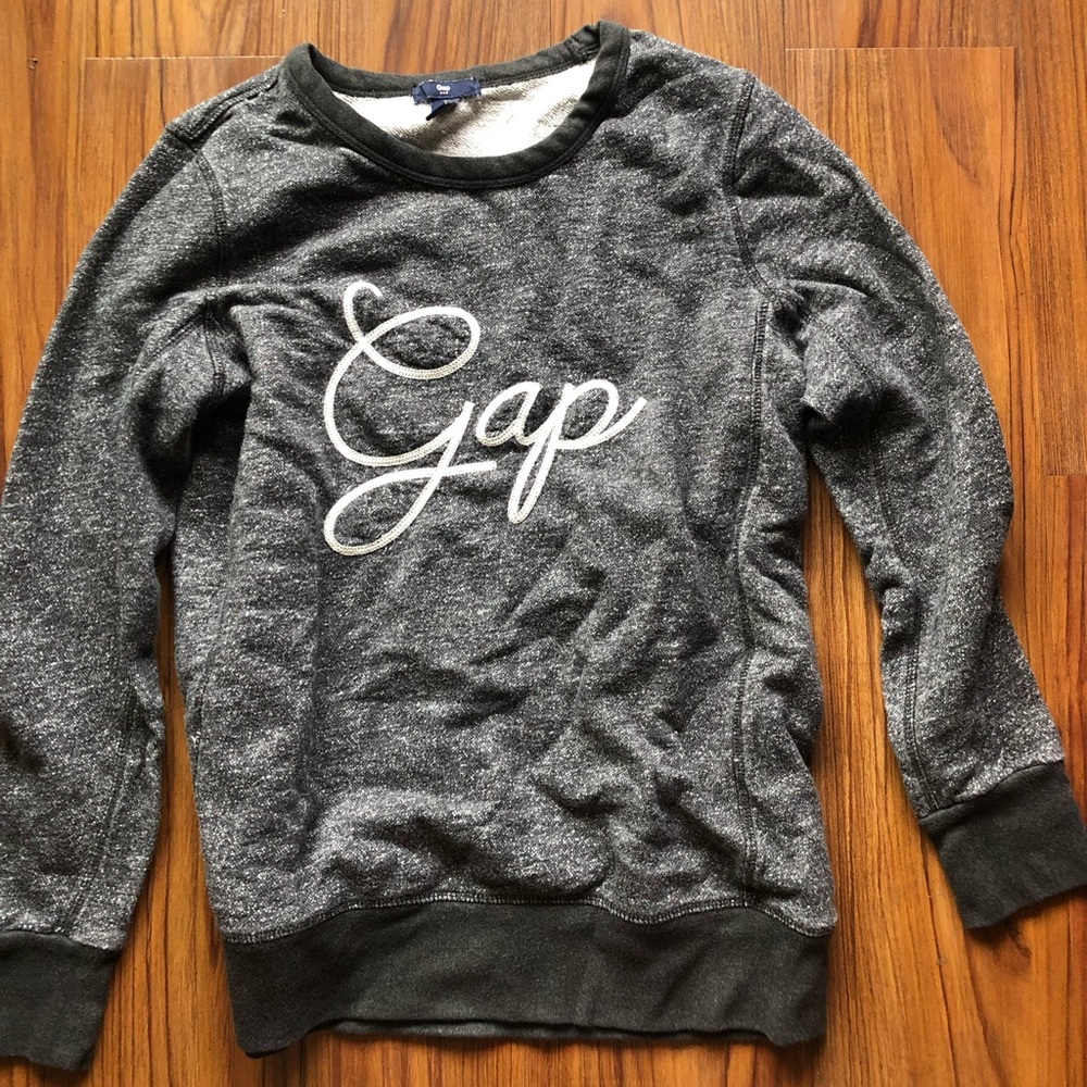 Gap Logo Embroidered Knitted Sweater